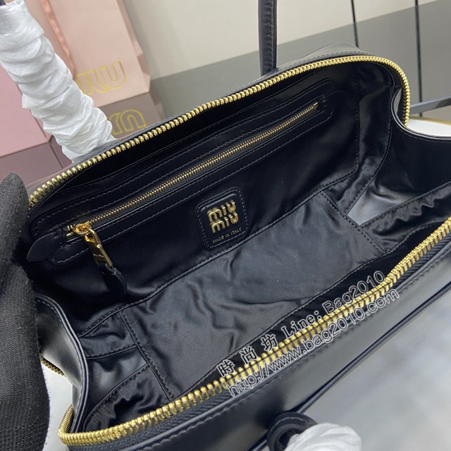 MIU MIU專櫃繆繆最新款Beau手袋原廠皮手提肩背包 jh2745型號：5BB173